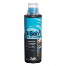 CrystalClear D-Solv9 Quick Fix Pond Cleaner - 473ml (16 fl oz) - Treats up to 36,340 L (9,600 US Gal)