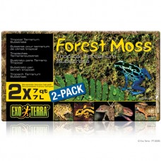 Exo Terra  Forest Moss - Tropical Terrarium Substrate - 2 x 7 qt (2 x 7 L) image thumbnail.