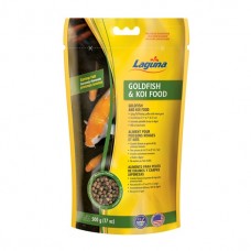Laguana Goldfish and Koi Food - Floating Pellets with Wheat Germ - Medium Pellets - 500g (17oz)