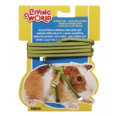 Living World Figure 8 Harness and Lead Set For Guinea Pigs - Green - 1.2m (4ft)