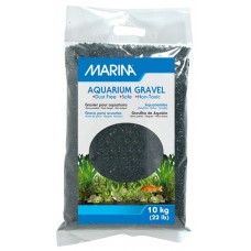 Marina Black Decorative Aquarium Gravel - 10kg (22lb)