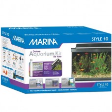 Marina Style 10 Deluxe Glass Aquarium Kit - 38L (10 US gal) image thumbnail.