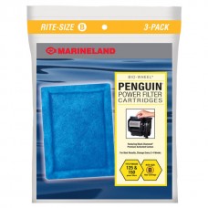 Marineland Penguin BIO-Wheel Power Filter Replacement Filter - Rite-Size B - 3 Pack