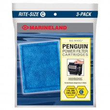 Marineland Penguin BIO-Wheel Power Filter Replacement Filter - Rite-Size C - 3 Pack