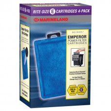 Marineland Emperor BIO-Wheel Power Filter Replacement Filter Cartridge - Rite Size E - 4 pack