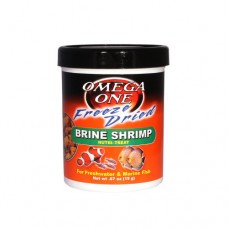 Omega One Freeze Dried Brine Shrimp - 19g (0.67oz) image thumbnail.