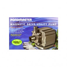 Pondmaster Mag Drive 7 - Magnetic Drive Utility Pump - 2,650 LPH (700 US GPH) Max Flow - for Medium to Large Ponds, Garden Fountains and Piped Statuary