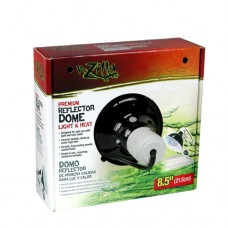 Zilla Premium Light &amp; Heat Reflector Dome - 24cm x 22cm x 17cm (9.4in x 8.8in x 6.6in)